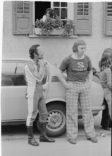 Tour de Suisse 1974: Luigi Taveri and Roland Collombin.