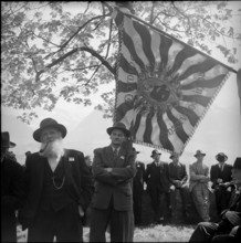 Citizen at Obwalden voter's meeting 1953.