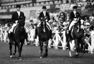 Olympic Games Los Angeles 1984: Hofer, Stückelberger, de Bary.