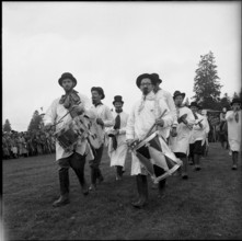 52nd Marché-Concours Saignelégier, drummer, 1955.