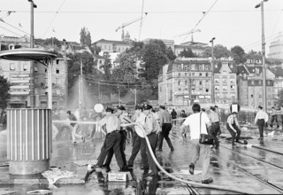 Youth unrest; Globus riots 1968.