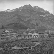 Glarus voter's meeting 1952.