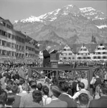 Glarus voter's meeting 1956.