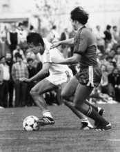 Test match: Switzerland - U-21, 1983: Barberis, Jeitziner.