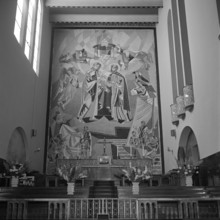Saint Pierre  church in Fribourg 1951.
