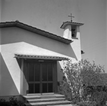 Catholic church in Zurich Schwamendingen 1952.