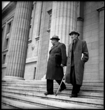 Federal judges, trial against Swiss Nazis; 1947.