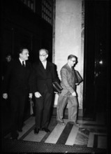The accused, trial against Swiss Nazis; 1947.