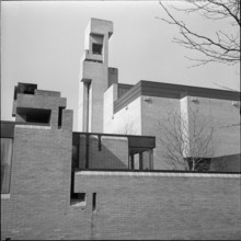 Saatlen protestant church, Zurich 1964.