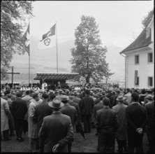 Sarnen: Obwalden voter's meeting 1961.