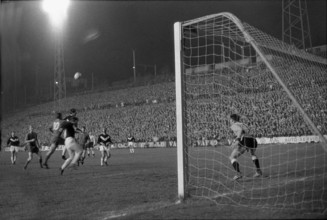 Swiss cup semi final 1967: FC Basel - FC Lugano.