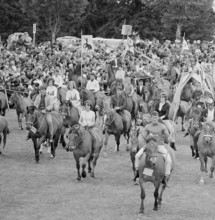 61st Marché-Concours Saignelégier, procession, 1964.