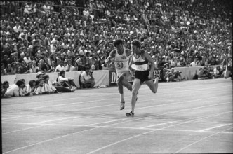 Athletics meeting of Zurich 1975.