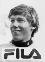 ski world cup in Val d'Isère 1980: Pirmin Zurbriggen.