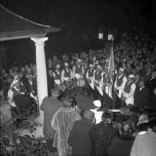Commemorative ceremony of the murder night of Zurich in 1350.