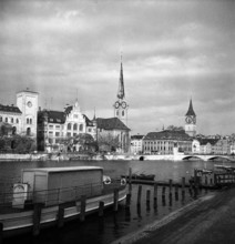View of Zurich, 1944.
