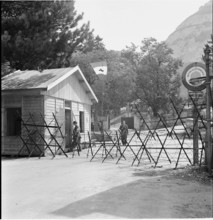 WW 2: border Switzerland-France, Verrier 1944.