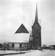 St. Leonhard church, Bad Ragaz 1945.