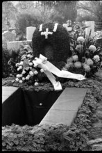 Jo Siffert's funeral, Fribourg 1971.