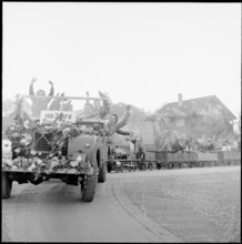 100 years of  Rheinfallbahn, Andelfingen 1957.