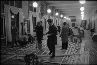 Preparations for Poly-Ball 1961.