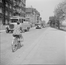 Street in Zurich; 1940.