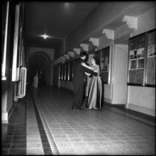 Dancing Couple at the Polyball 1952.