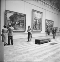 Burnand exhibition in Lausanne 1950.