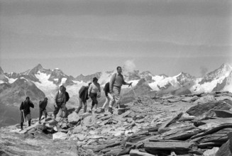 Robert McNamara's vacation in Zermatt, 1964.