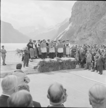 Benediction Mauvoisin dam 1958.