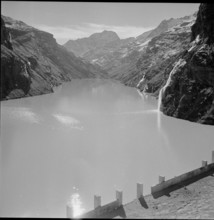 Mauvoisin Stausee 1957.