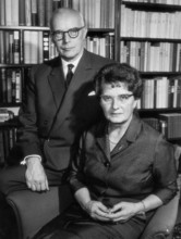 Willy Spühler with his wife Anny, 1962.