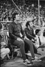 Final game for championship 1977: FC Basel - Servette Geneve; coach Benthaus.