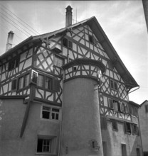 Bülach; inn and butcher's Zum goldenen Kopf; 1940.