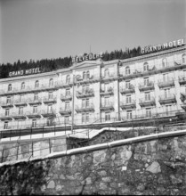 Davos: Grand Hotel Belvedere; 1949.