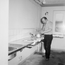 Barrack for Immigrants Casa Binz, Zurich 1961.