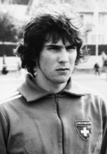 Swiss track and feild championships 1975 Olten: Carlo Crespi.