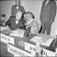 78th meeting of the ICRC executive committee, 1958.
