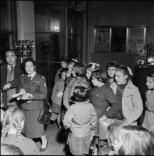 Greek children with tuberculosis recover in Switzerland, 1956.