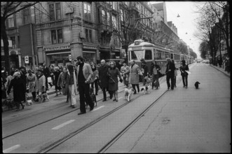 Dog owners demonstrate in Zurich 1971.