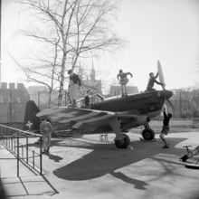 Robinson playground at orphanage Basle 1956.