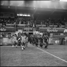 Football WC in Switzerland 1954: Brazil - Mexico.