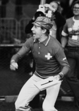 National team coach Oskar Plattner, 1978.
