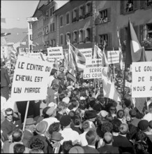 17th festival of the Jura in Delémont, 1964.
