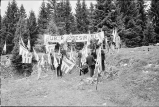 62nd Marché-Concours Saignelégier, Jura separatists, 1965.