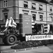 16th festival of the Jura in Delémont, 1963.