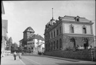 Frauenfeld, castle and post building; 1951.