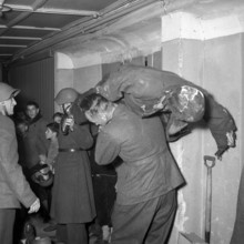 Civil defence training, 1960.