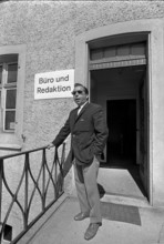 Grenzpost am Zürichsee, 1971.