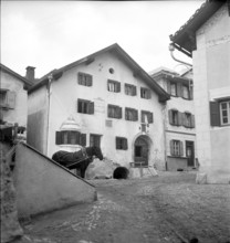 Guarda in Lower Engadine ; 1942.